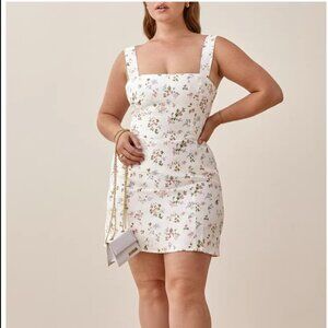 NWOT Reformation Brigitte Linen Dress